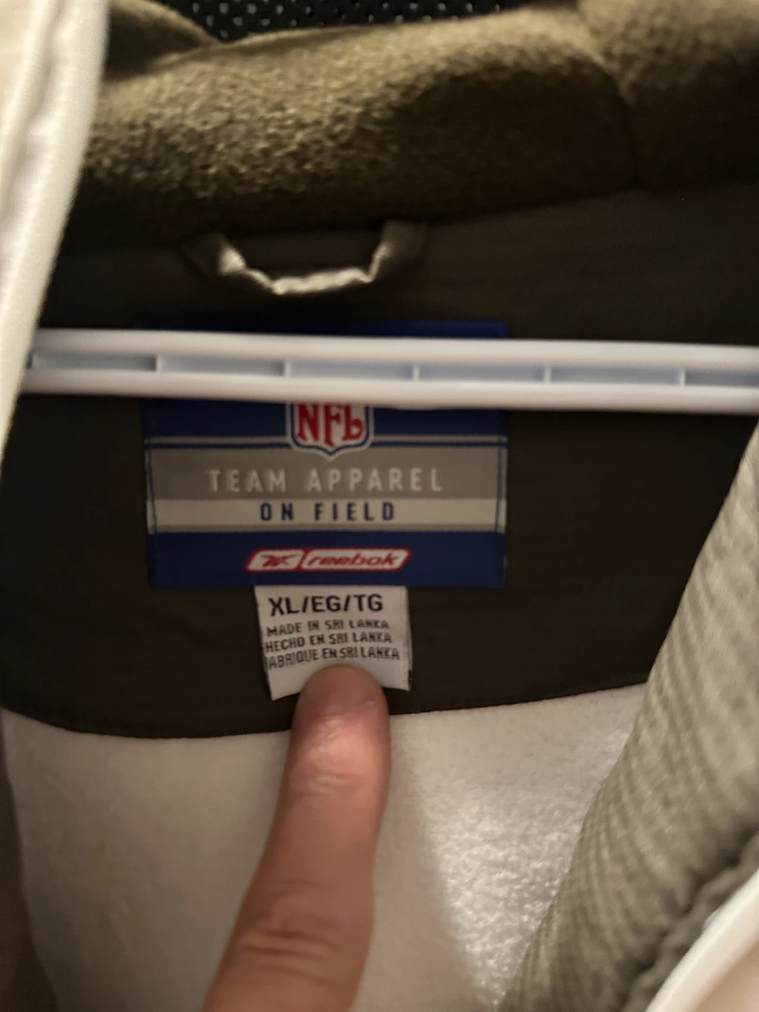 Reebok NFL Cleveland Browns Half-Zip Jacket - photo 3