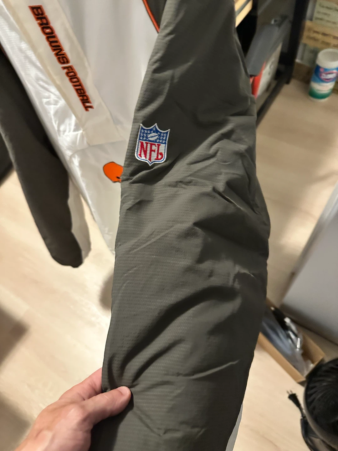 Reebok NFL Cleveland Browns Half-Zip Jacket - photo 4