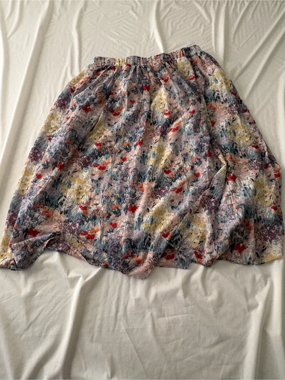 Floral pattern XL skirt