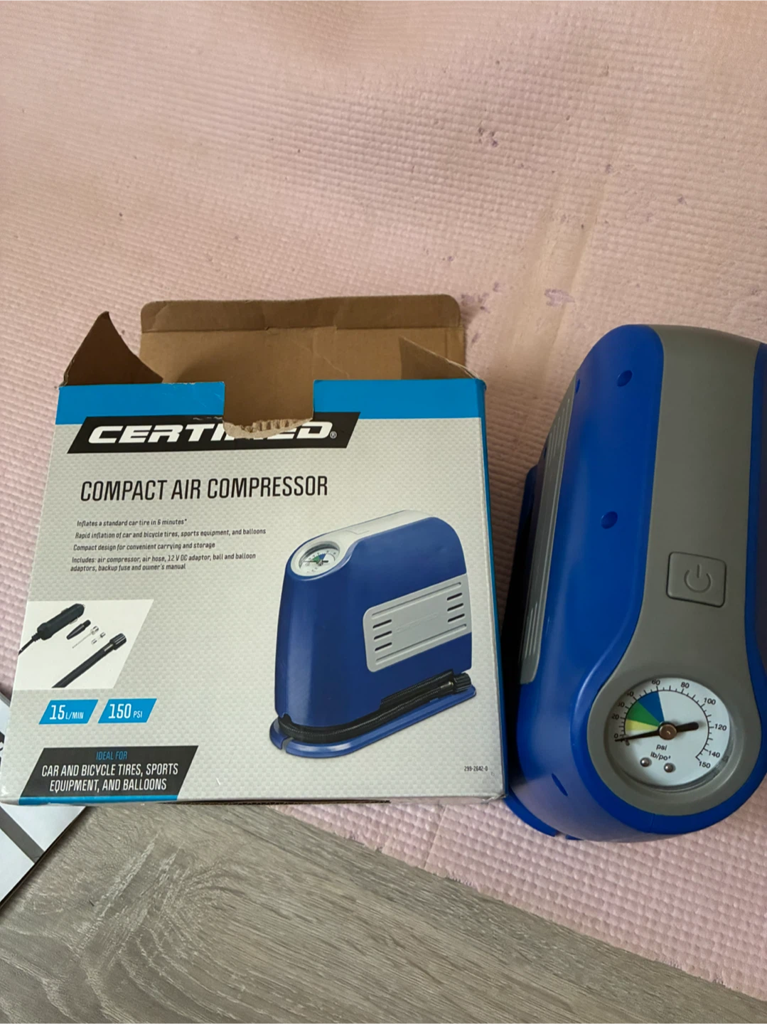 MOVING SALE: Certified Compact Air Compressor