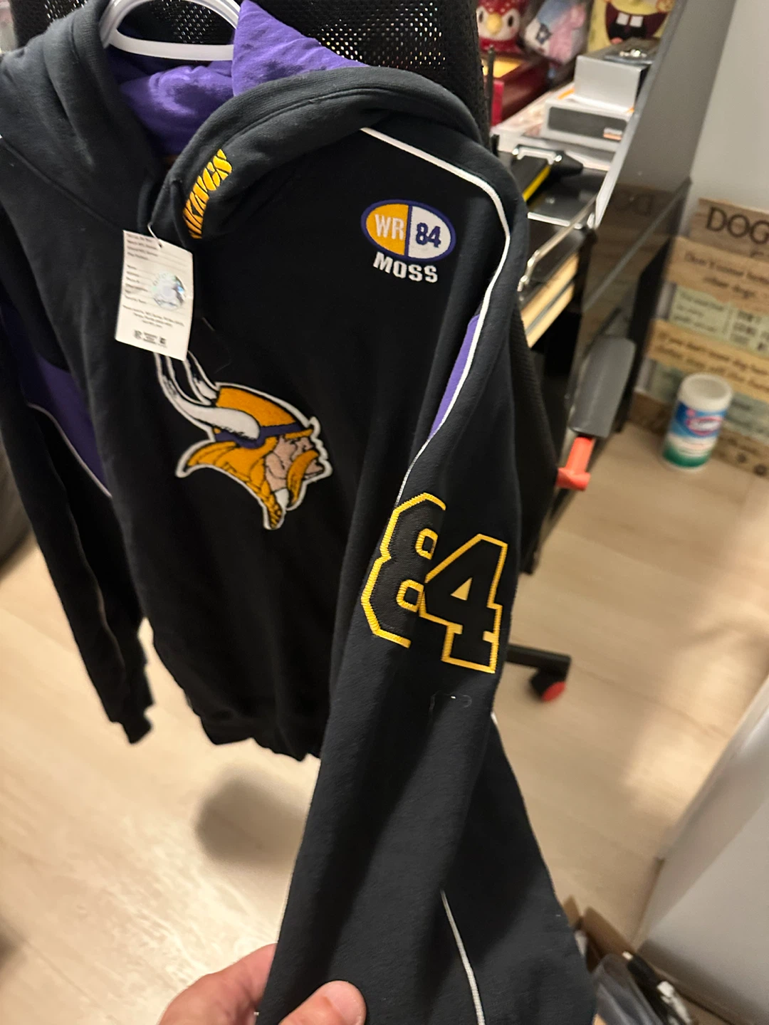 Randy Moss Minnesota Vikings NFL Hoodie