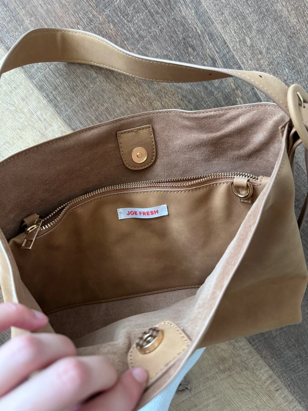 Joe Fresh Tan Shoulder Bag - photo 3