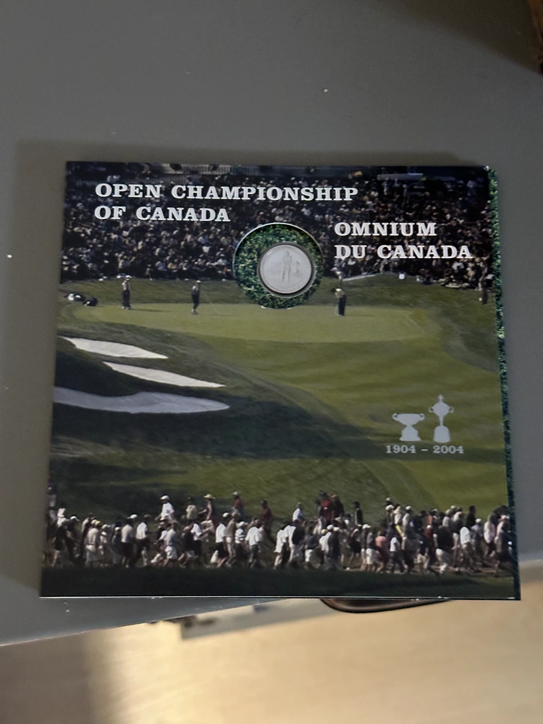 2004 Canadian Open Centennial Commemorative Coin Set - photo 2