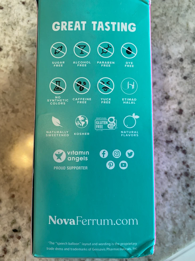 Sealed NovaFerrum Liquid Iron Supplement - photo 2