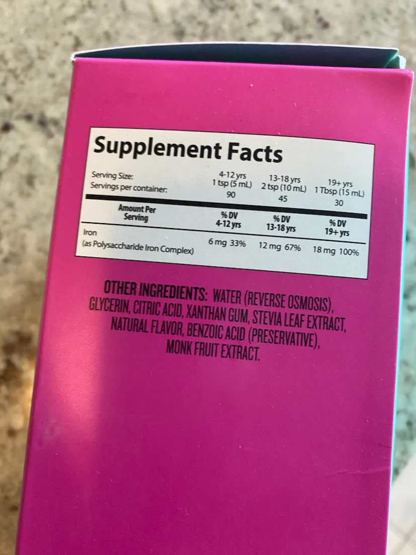 Sealed NovaFerrum Liquid Iron Supplement - photo 4