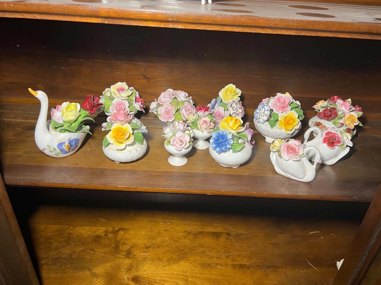 Rare royal doulton china English flower bouquet