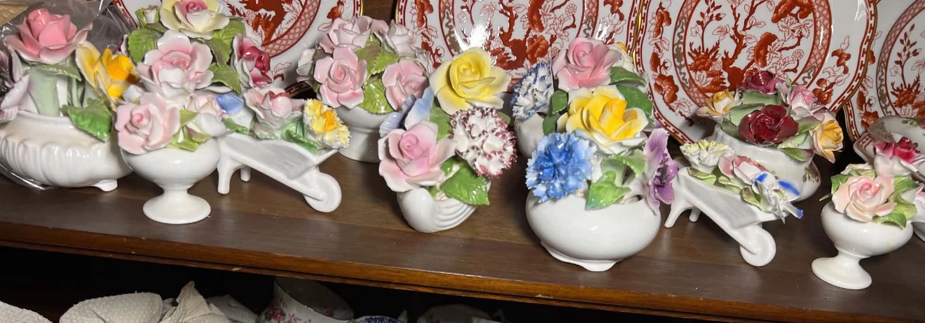 Rare royal doulton china English flower bouquet - photo 2