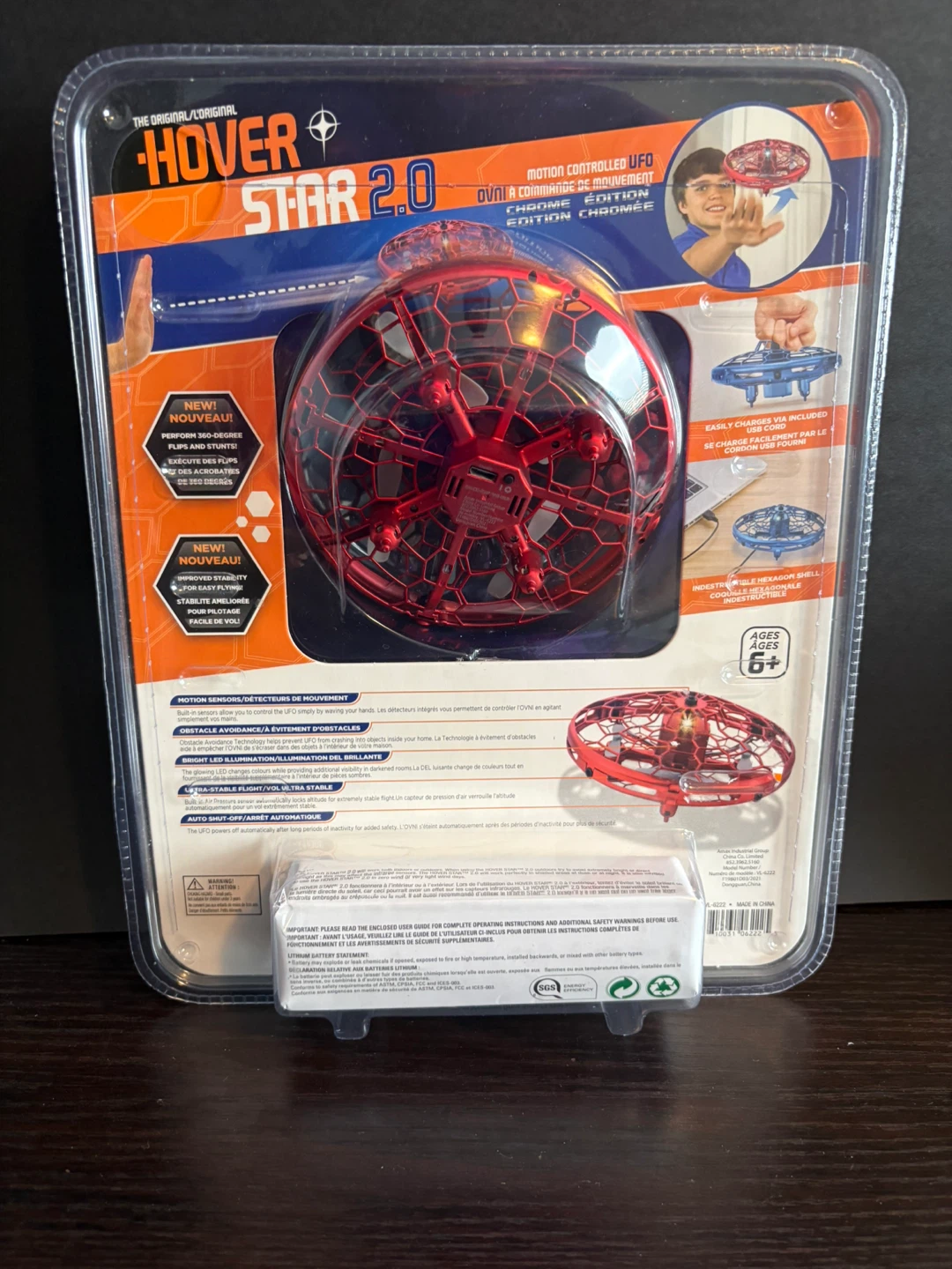 Hover Star 2.0 Motion Controlled UFO Chrome Edition - photo 2