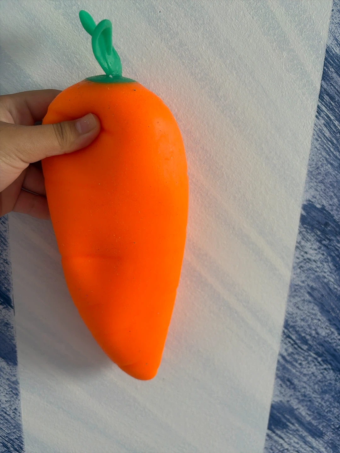 A carrot squishy