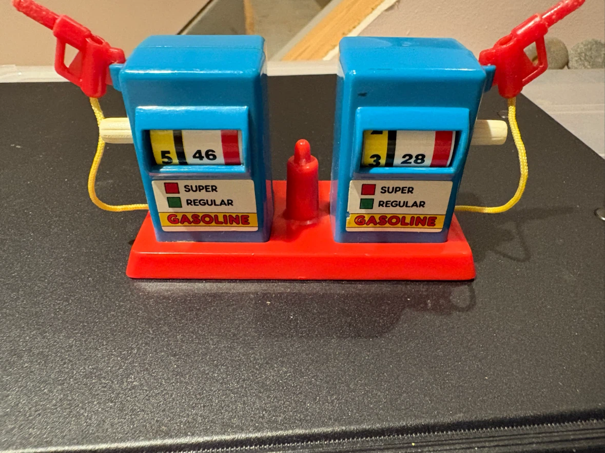 Vintage Sesame Street Gas Station Pump