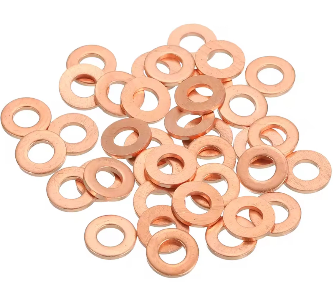Copper Flat Washers M12