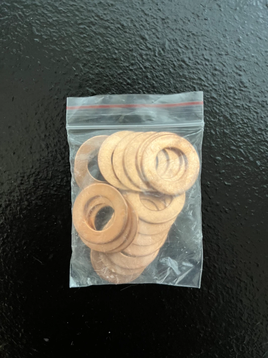 Copper Flat Washers M12 - photo 2