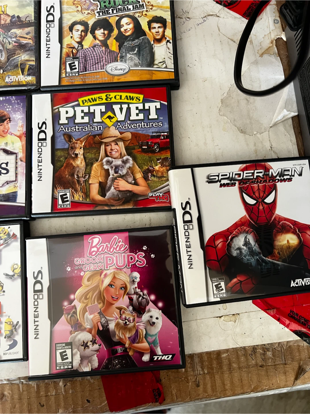 Nintendo DS Rose Gold with 10Games and Accessories - photo 4