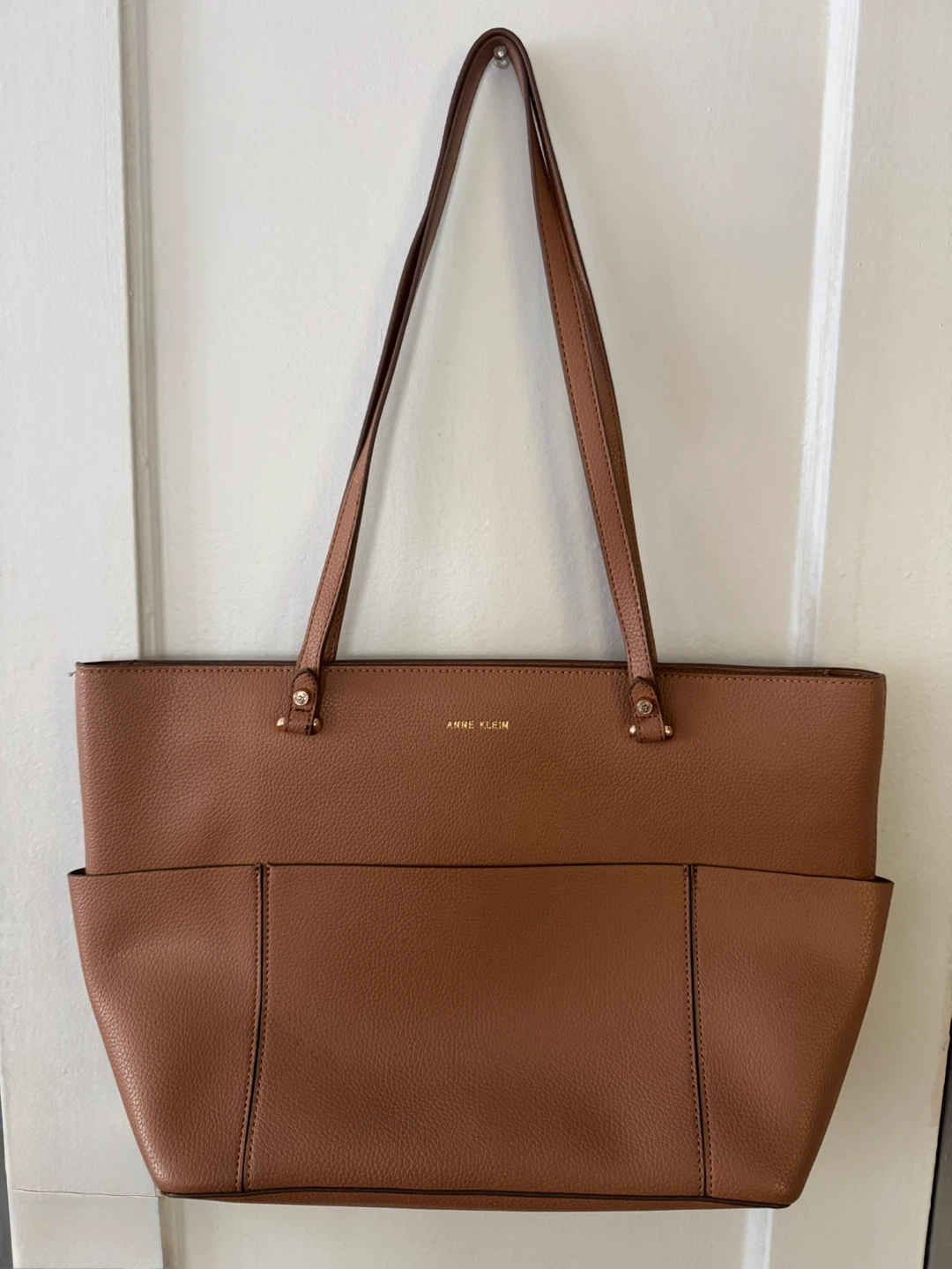 Anne Kelin Brown leather tote bag - like new