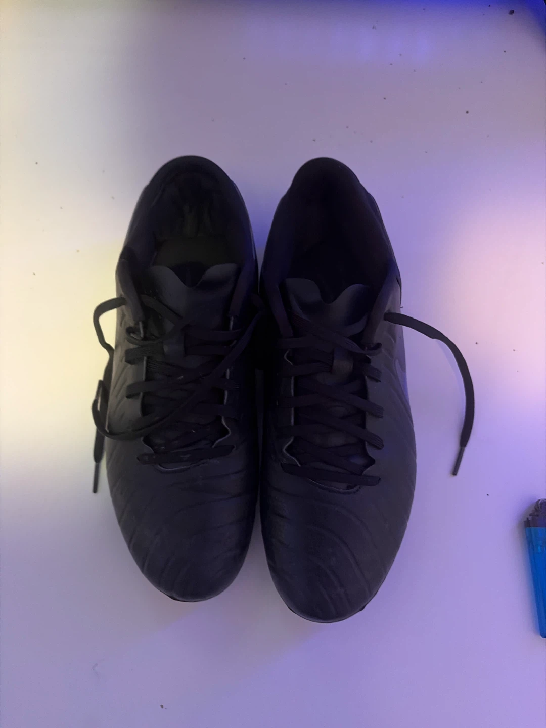 Nike Tiempo Soccer Cleats Black