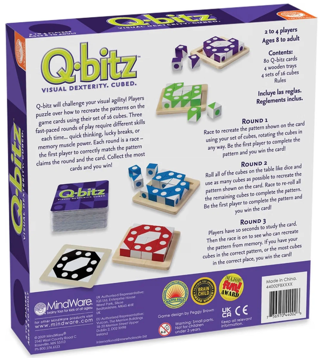 Q-bitz Visual Dexterity Game - photo 5