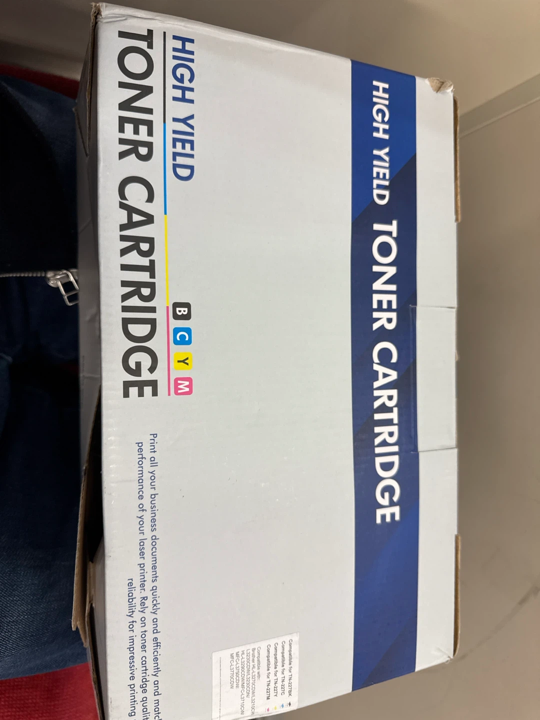 Brother High Yield Toner Cartridge BCYM