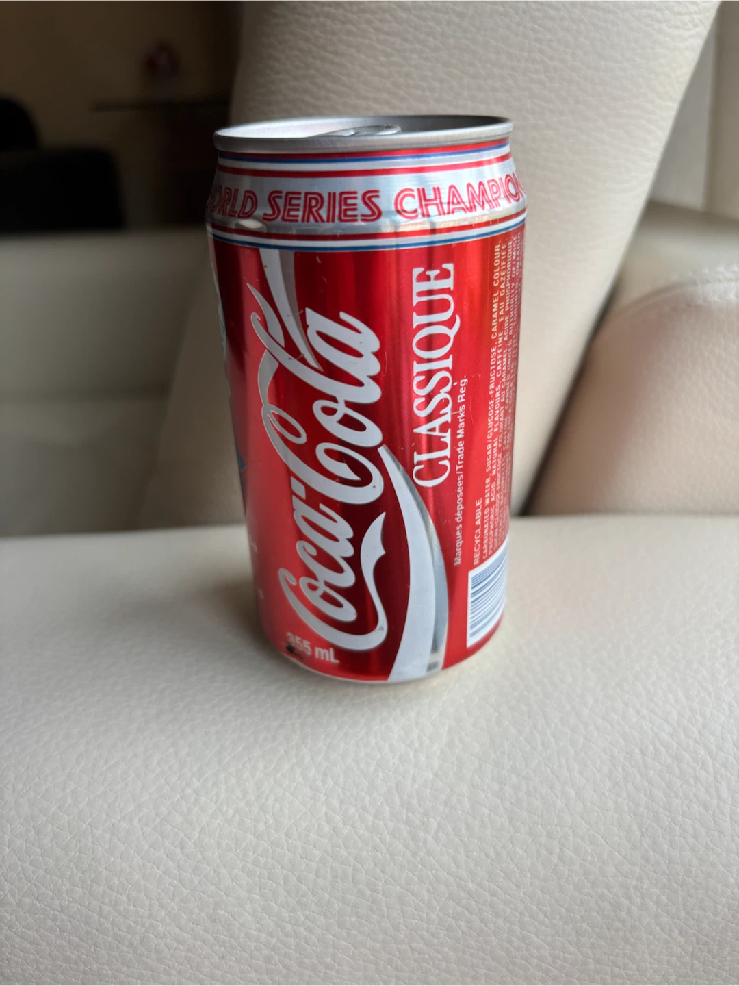 1993 Toronto Blue Jays World Series Coca-Cola Can - photo 2