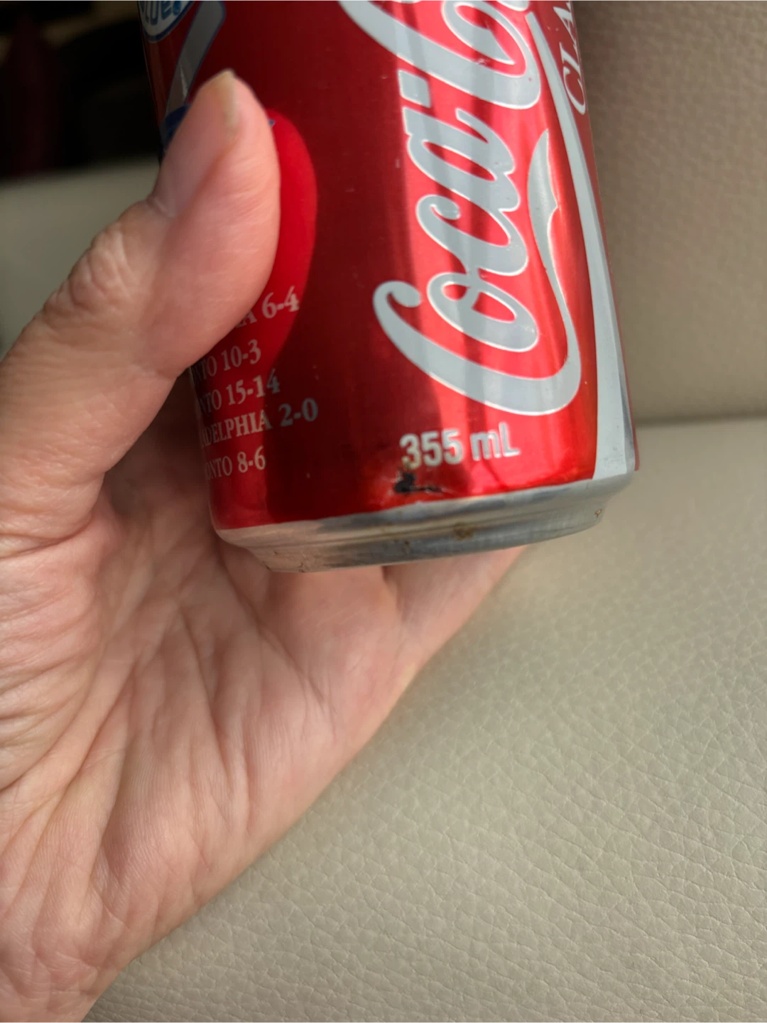 1993 Toronto Blue Jays World Series Coca-Cola Can - photo 5