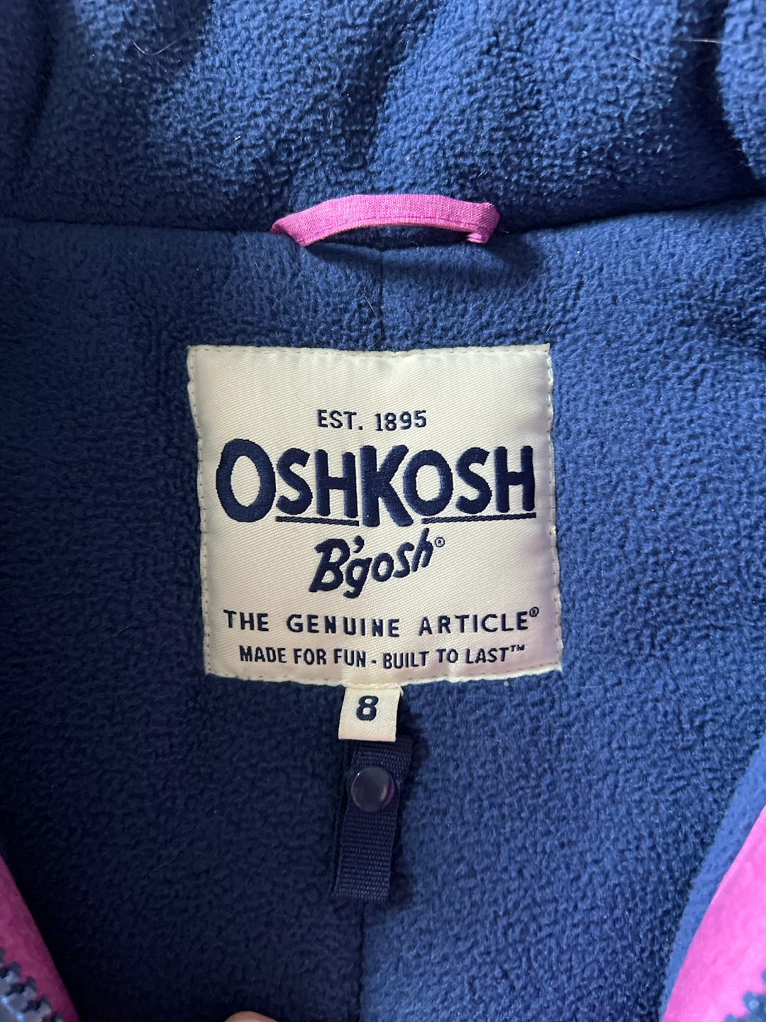 OshKosh B'gosh Winter Snow Suit - Size 8 SCARF AND HAT INCLUDED - photo 4