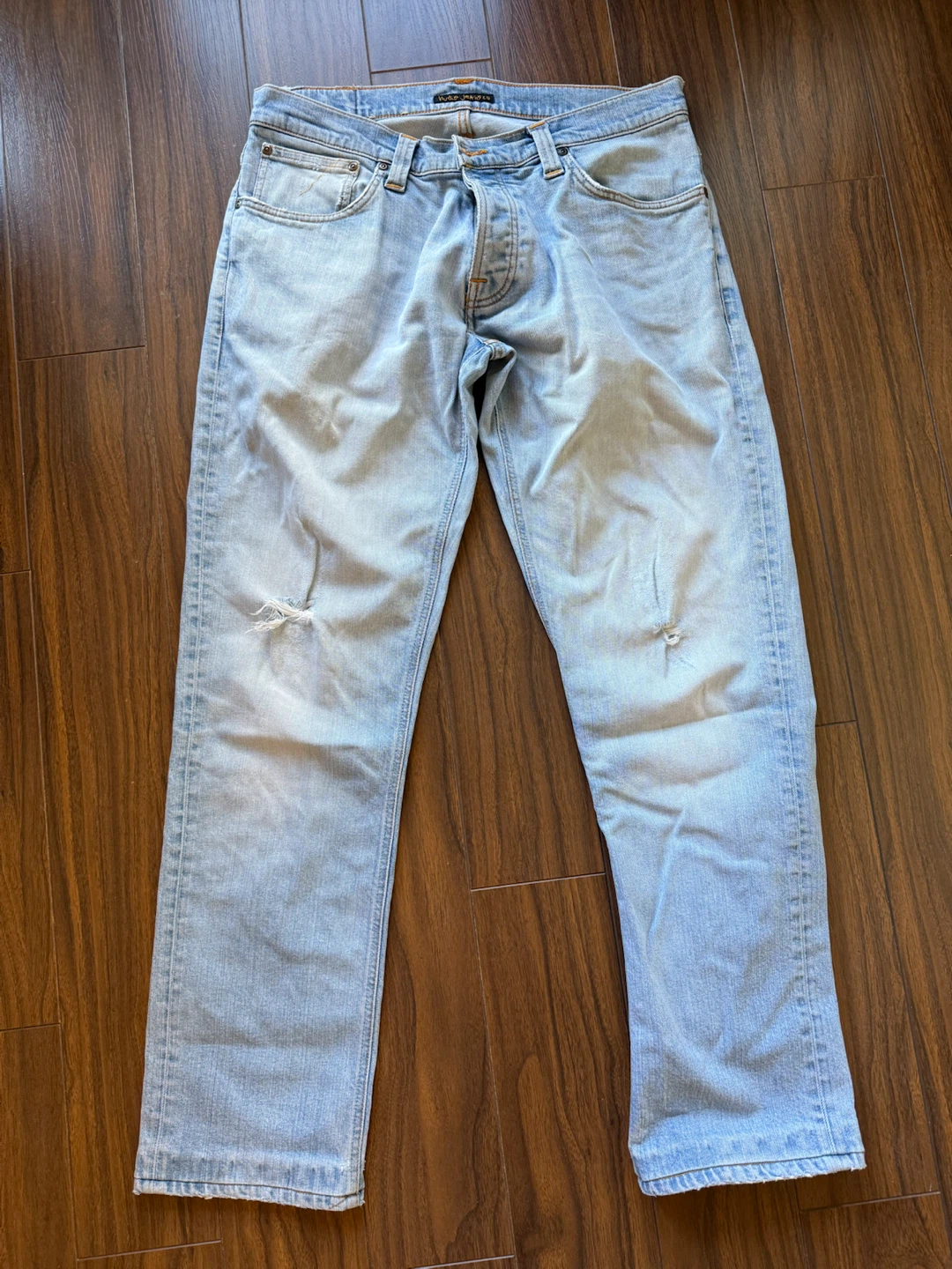 Nudie Jeans Co. Light Wash Denim Jeans
