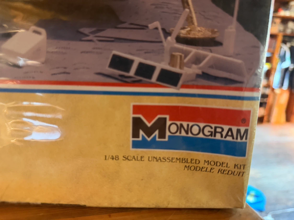 Monogram First Lunar Landing 1/48 Scale Model Kit - photo 2