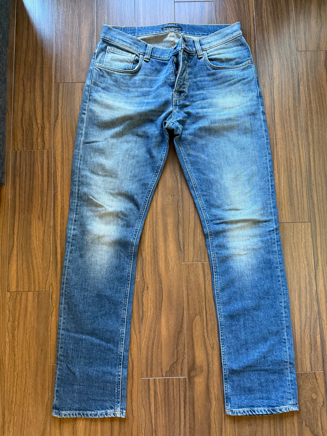 Nudie Jeans Co. Blue Denim Pants
