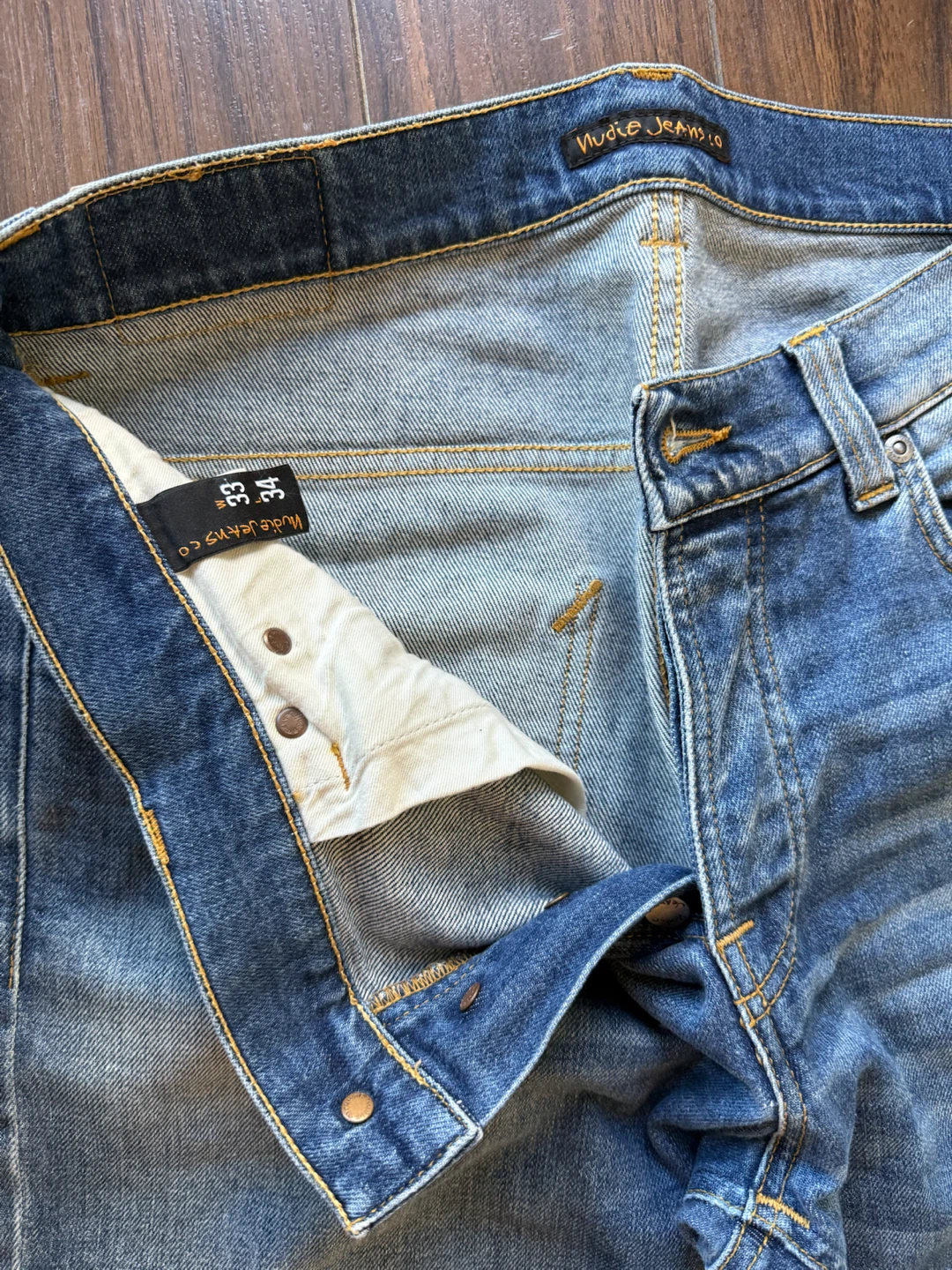 Nudie Jeans Co. Blue Denim Pants - photo 3