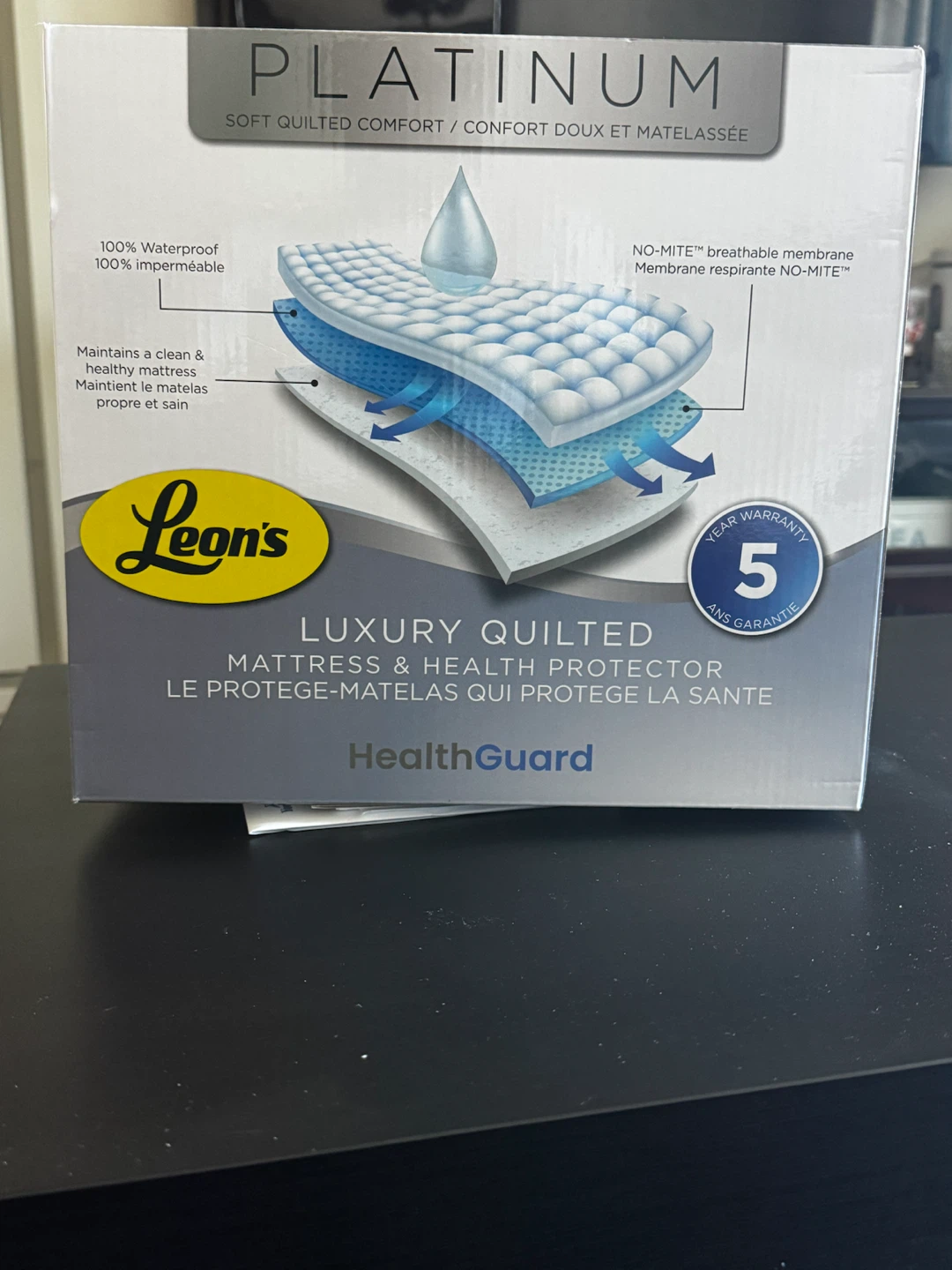 Leon's Platinum Luxury Quilted Mattress Protector - photo 2