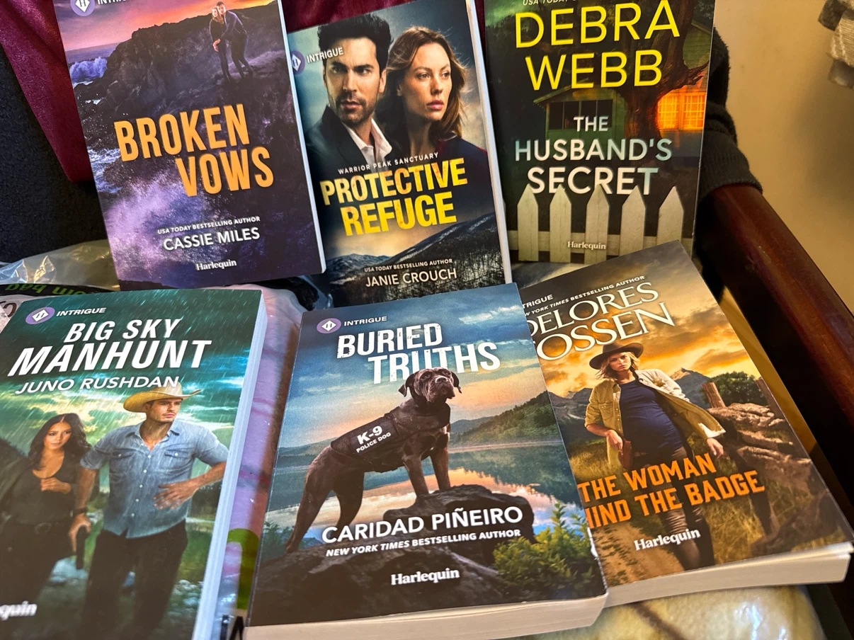 Set of 6 Harlequin Intrigue Romance Novels - photo 2
