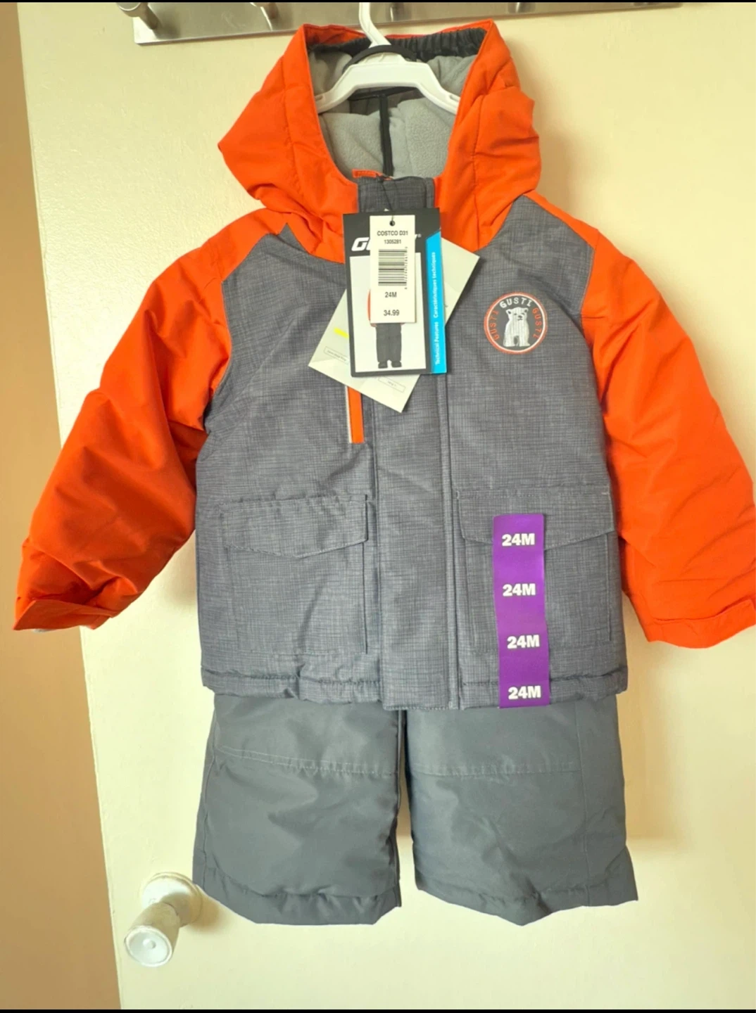 Gusti Toddler Winter Snowsuit 24M
