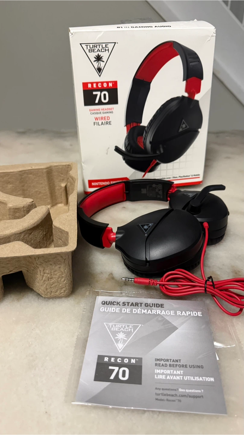 NEW Turtle Beach Recon 70 Wired Gaming Headset