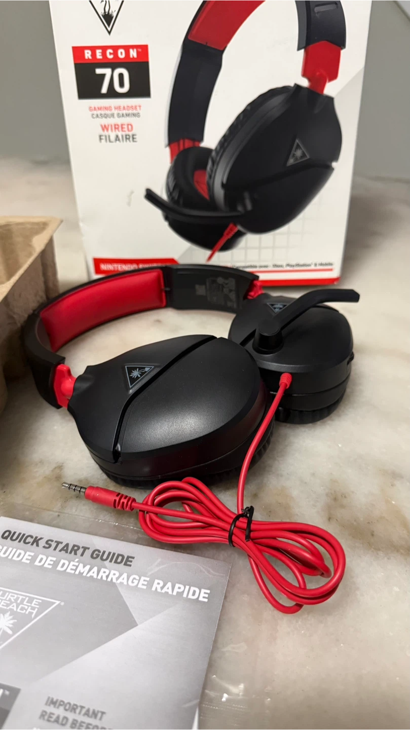 NEW Turtle Beach Recon 70 Wired Gaming Headset - photo 2