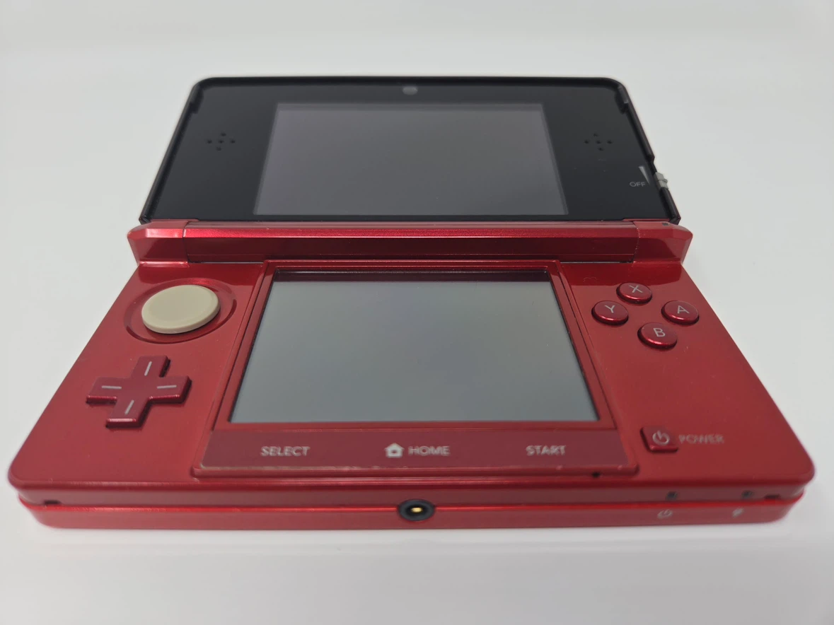 3DS (Flame Red) + 57 Games - photo 3