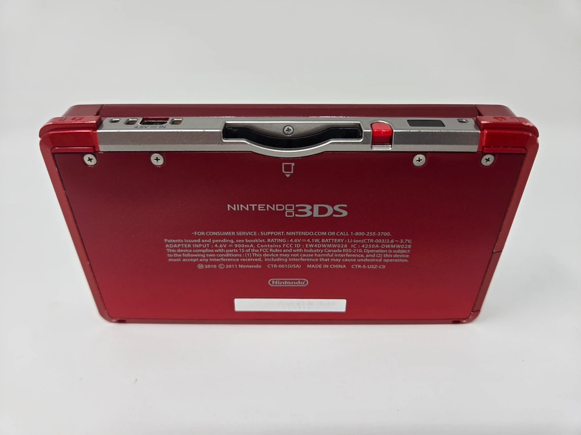 3DS (Flame Red) + 57 Games - photo 5