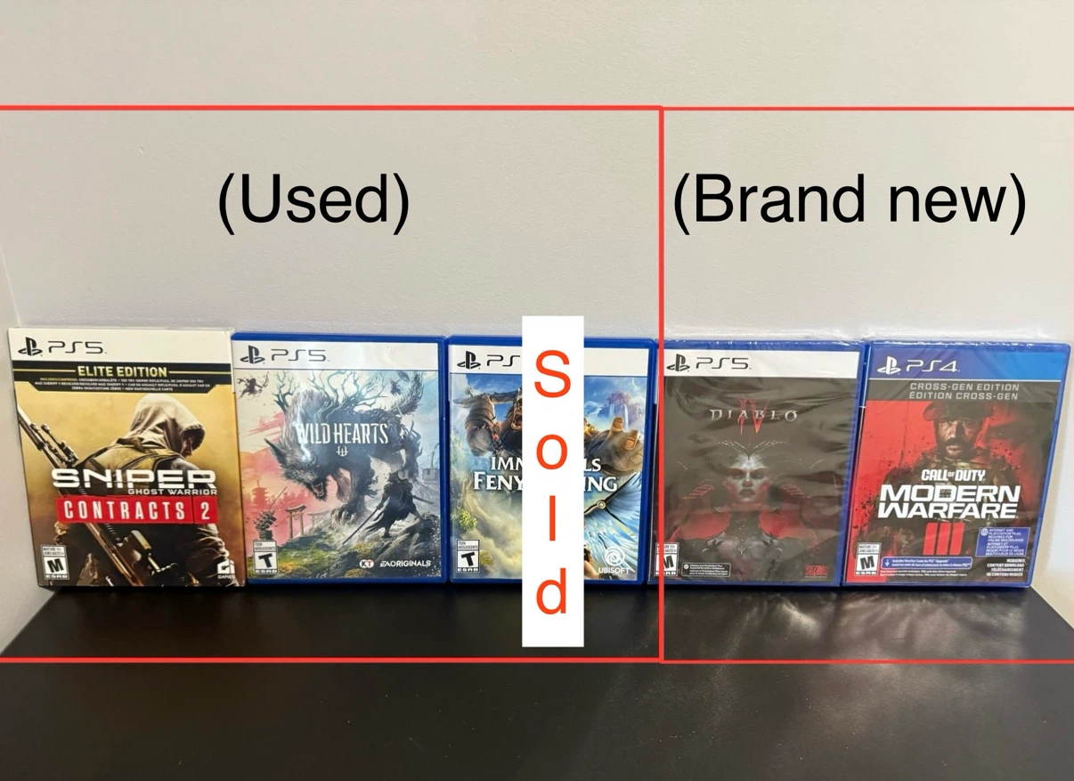 PS5 & PS4 Games (Individually)