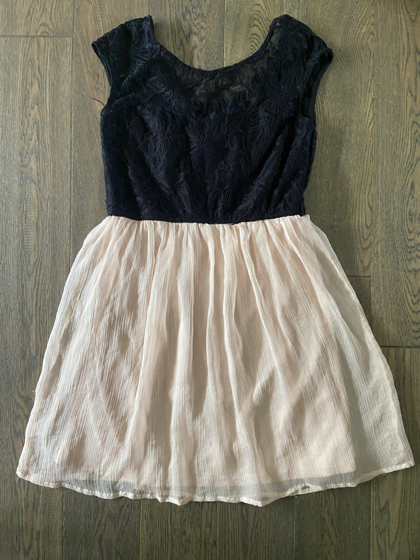 Dynamite Black and Peach Dress M