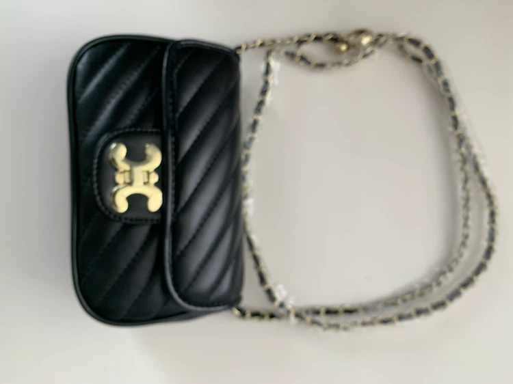 Quilted Black Crossbody Bag - photo 2