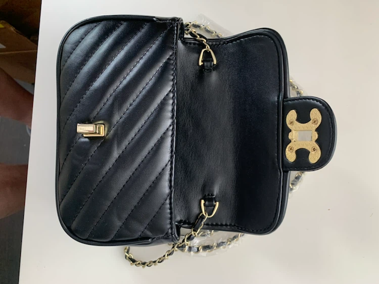 Quilted Black Crossbody Bag - photo 3