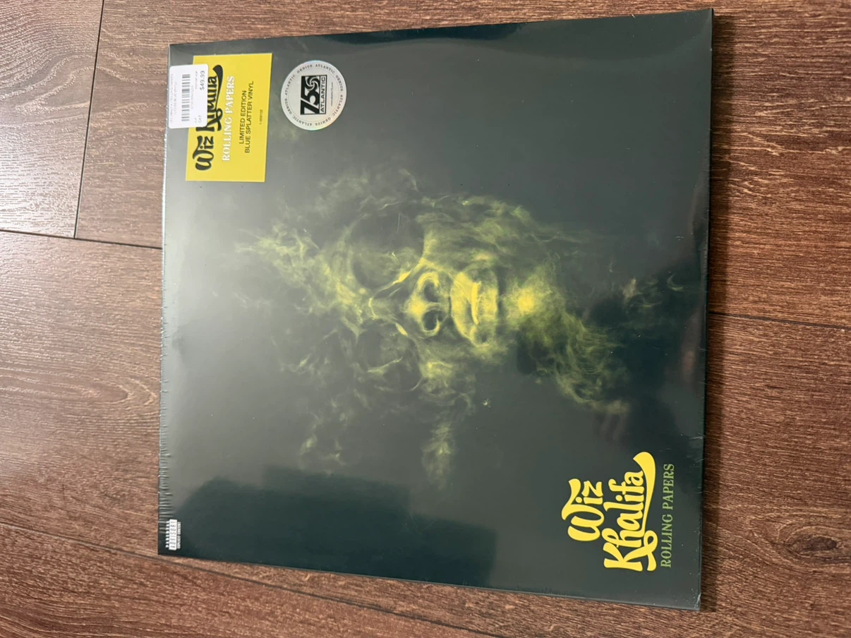 Wiz Khalifa - Rolling Papers Limited Blue Splatter Vinyl