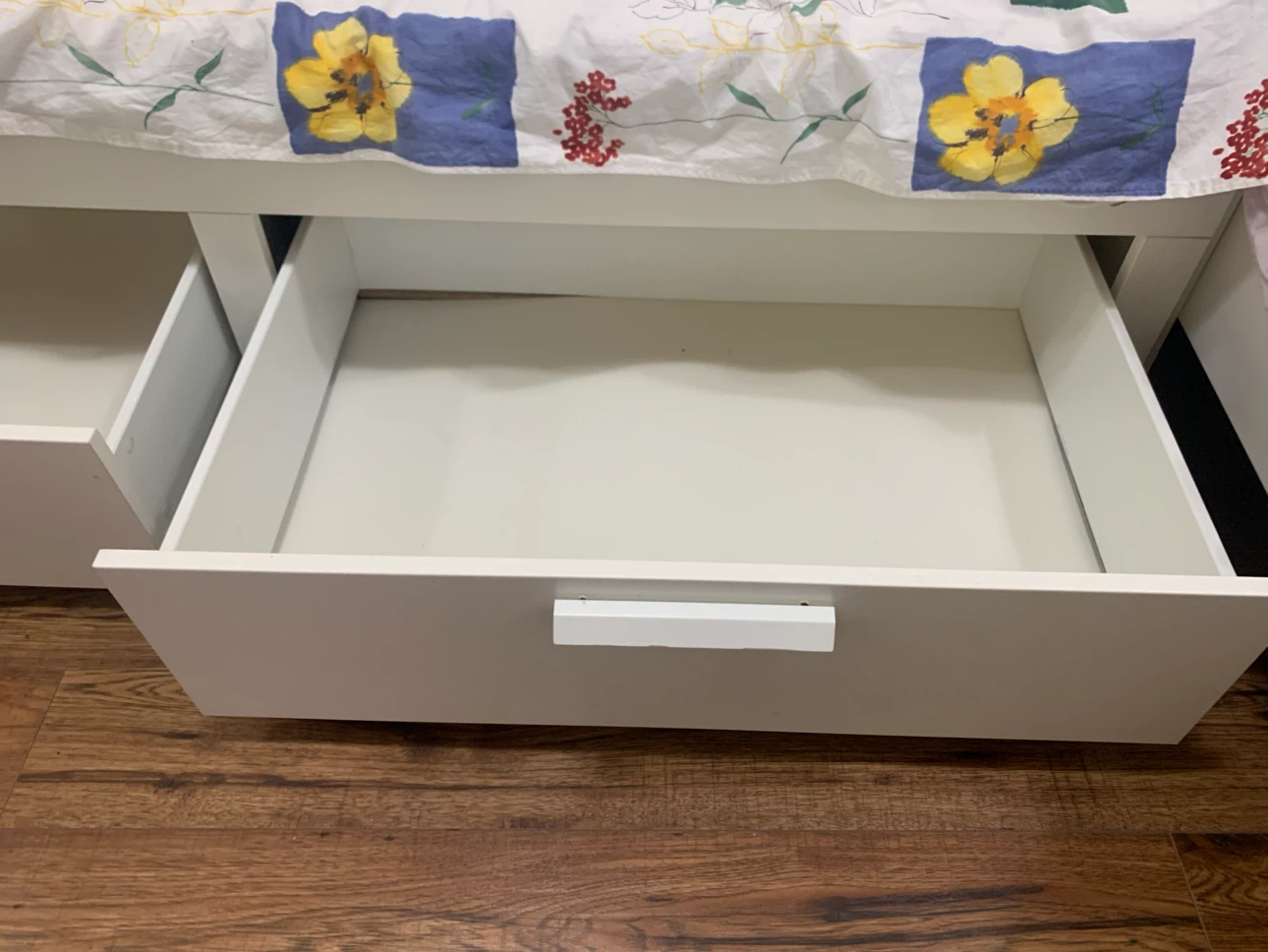 IKEA Bed Frame with Two Storage Drawers - photo 3