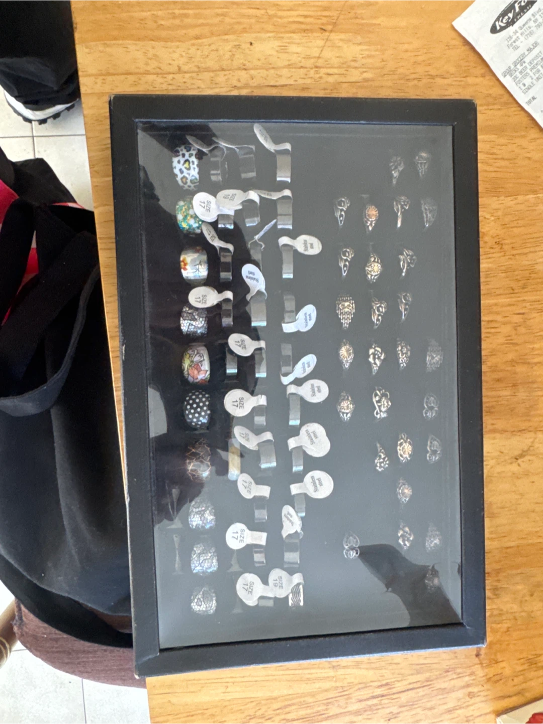 Large Collection of Stainless Steel Fashion Rings - photo 2