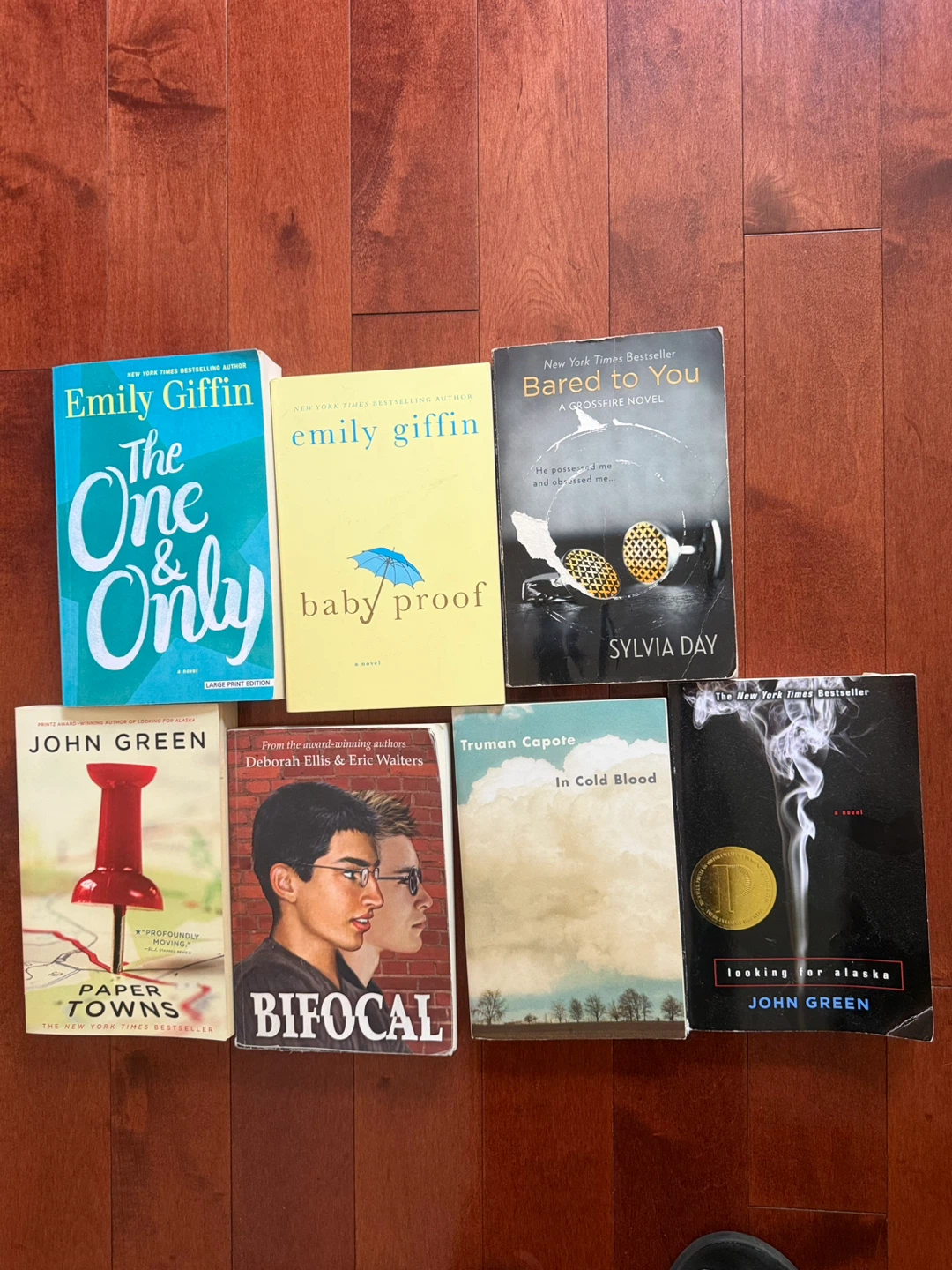 Set of 7 Fiction Novels