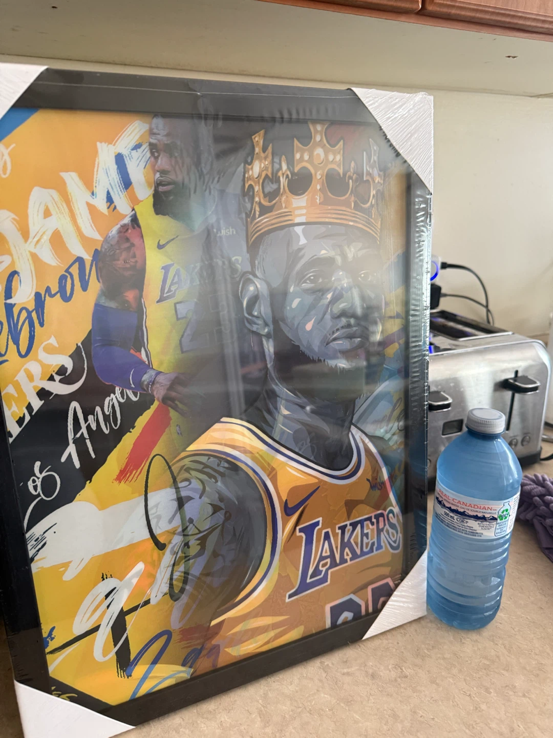 LeBron James Lakers Framed Poster - photo 2