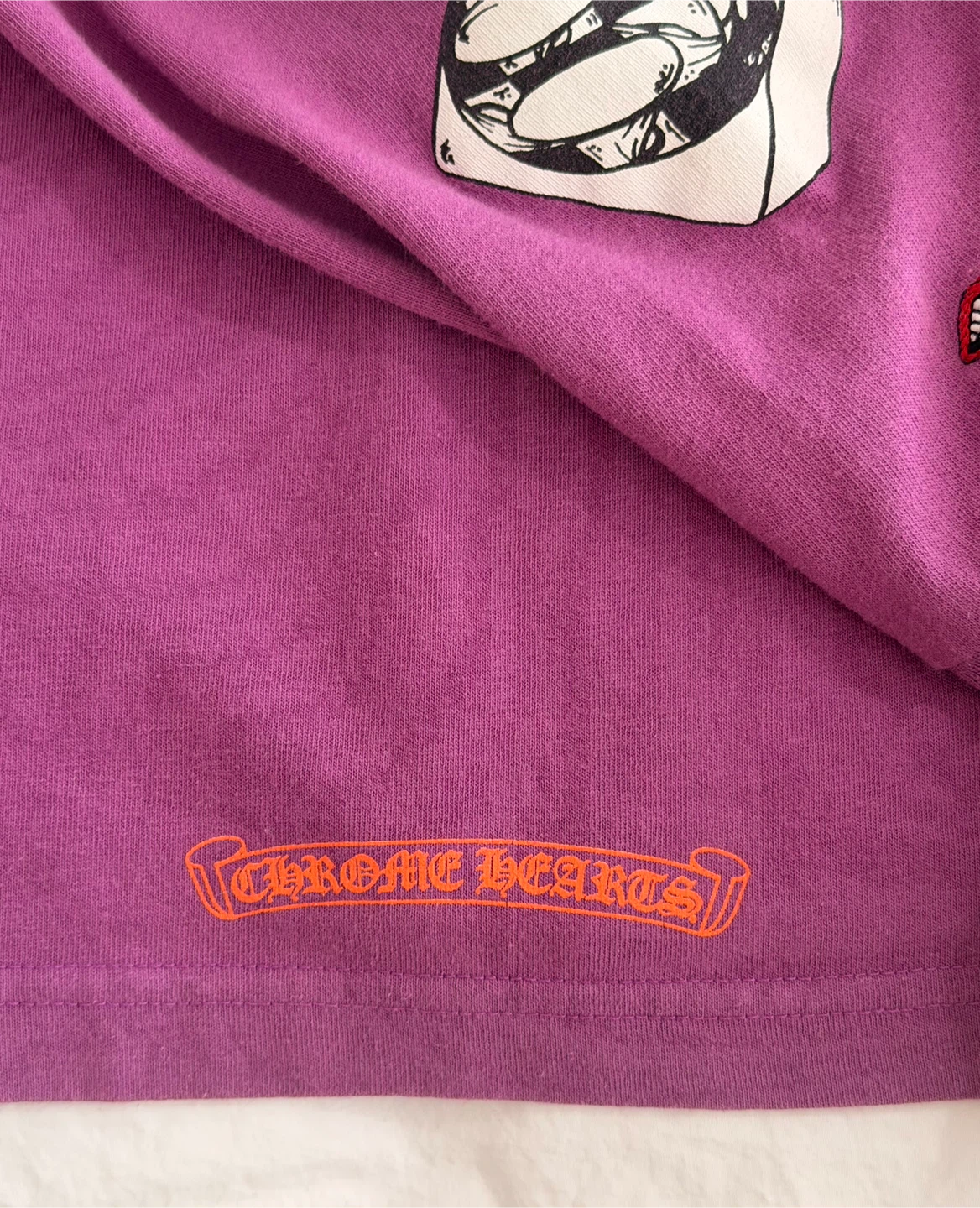 Chrome Hearts Long Sleeve T-Shirt Purple - photo 4
