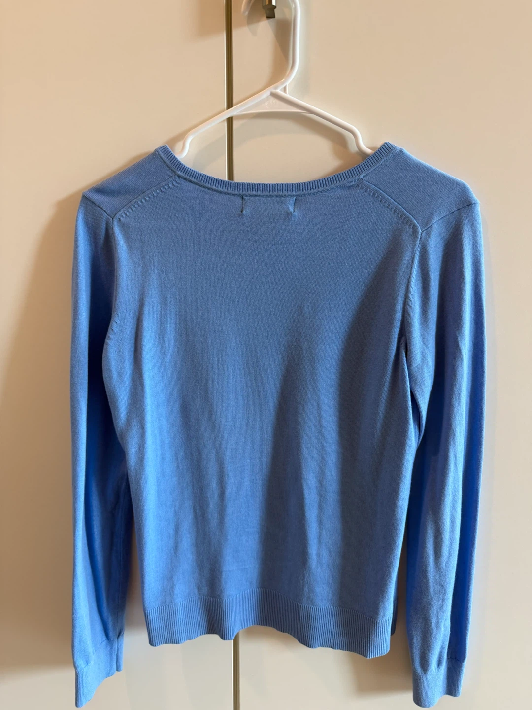Banana Republic Light Blue V-Neck Sweater - photo 3