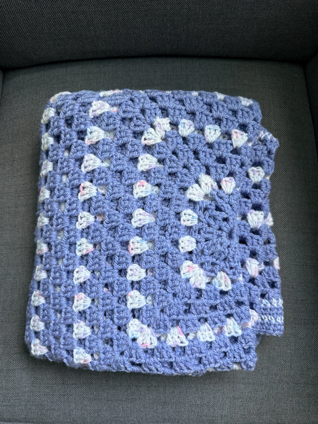 Handmade Crocheted Baby Blanket