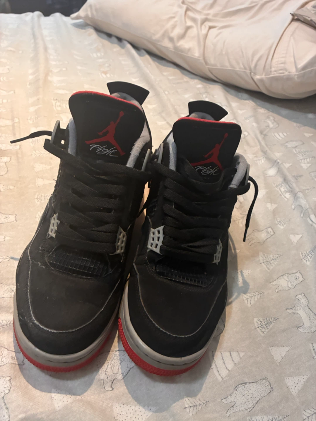 Nike Air Jordan 4 Retro Bred - photo 3