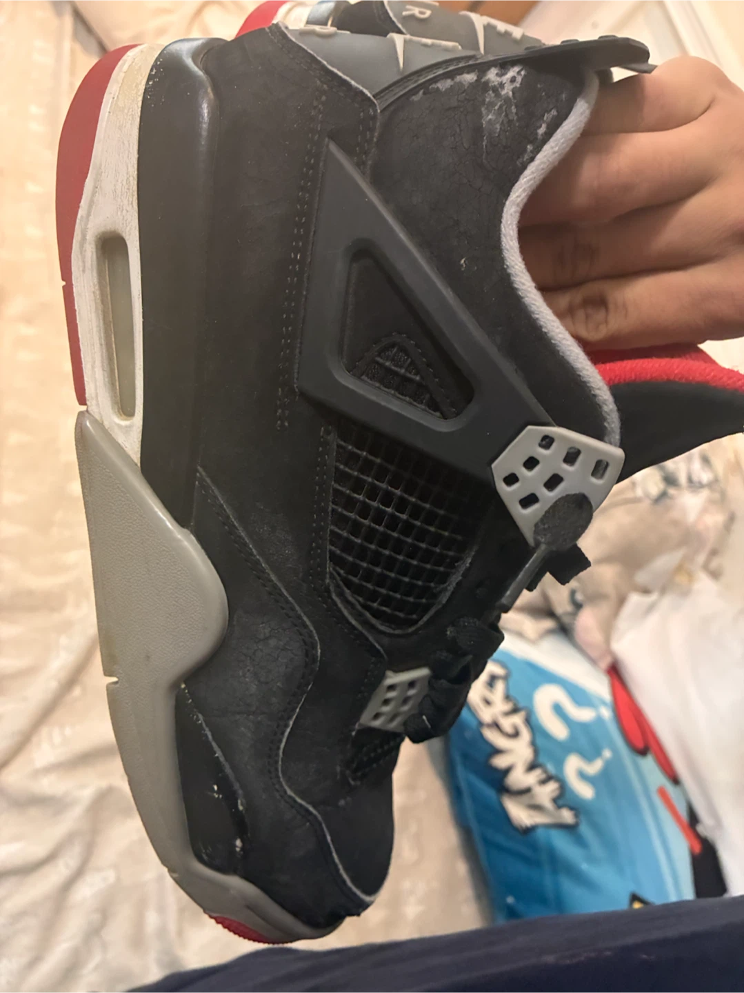 Nike Air Jordan 4 Retro Bred - photo 5