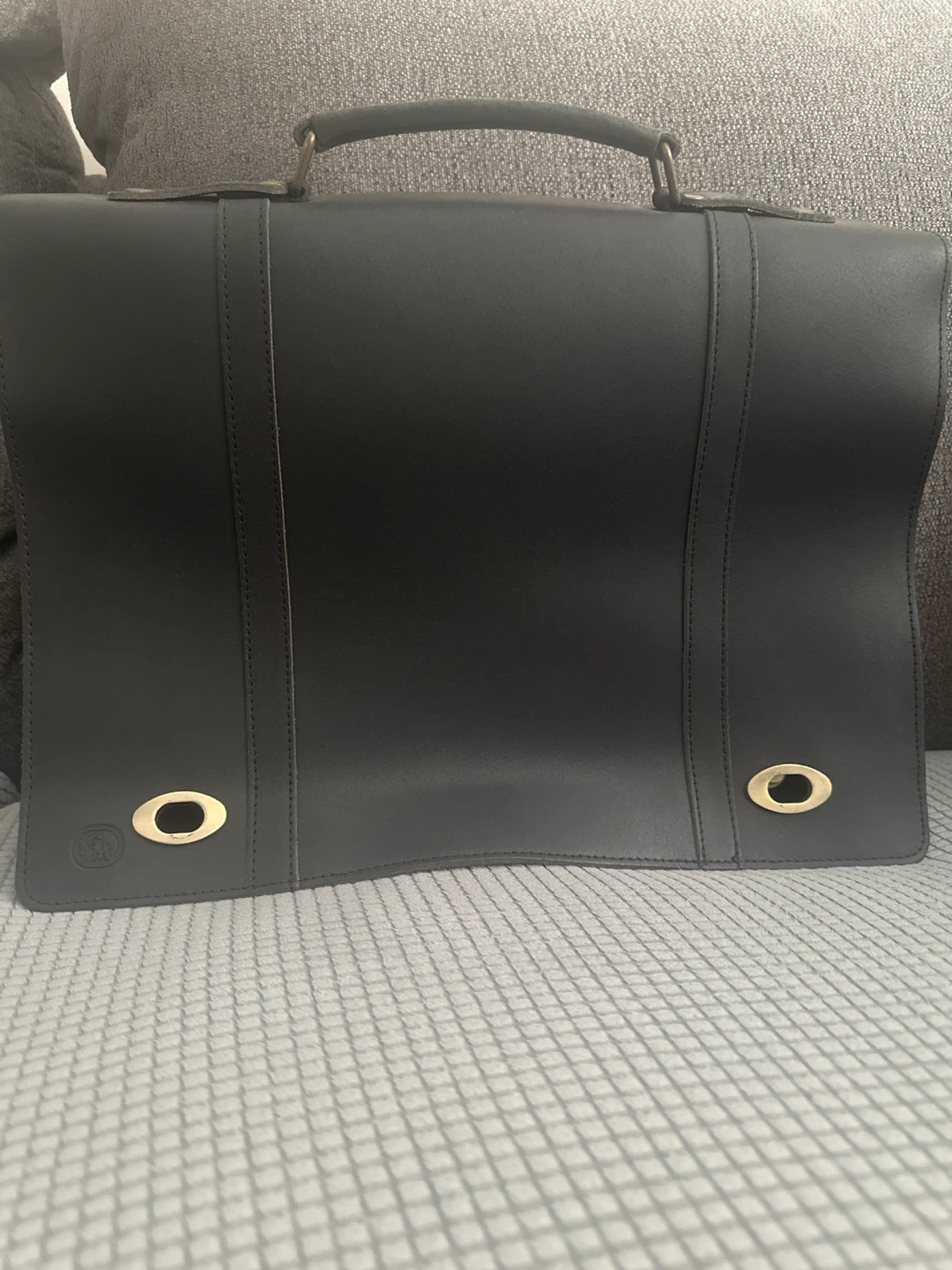 Black Leather Briefcase